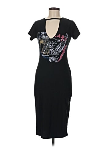 Planet Gold Cocktail Dress (view 1)