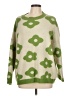 Unbranded Floral Green Pullover Sweater Size L (estimated) - photo 1