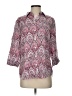Chico's 100% Linen Paisley Pink 3/4 Sleeve Blouse Size Sm (0) - photo 1