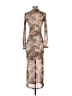 No Comment Camo Brown Tan Cocktail Dress Size S - photo 2