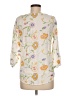 Kindred 100% Polyester Ivory 3/4 Sleeve Blouse Size M - photo 2