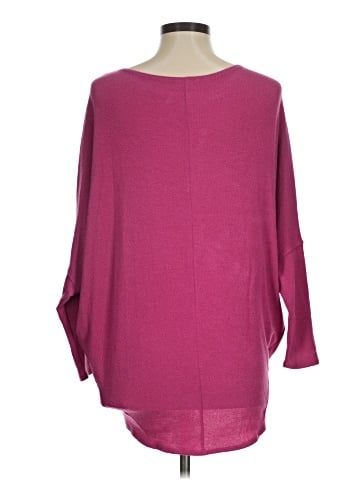 Olivia Grey 3/4 Sleeve Top (view 2)