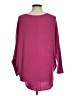 Olivia Grey Burgundy 3/4 Sleeve Top Size M - photo 2