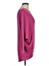 Olivia Grey Burgundy 3/4 Sleeve Top Size M - photo 4