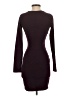 Express Solid Burgundy Cocktail Dress Size S - photo 2