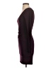 Express Solid Burgundy Cocktail Dress Size S - photo 5