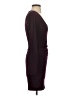 Express Solid Burgundy Cocktail Dress Size S - photo 4