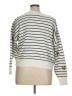 Joseph A. Stripes White Pullover Sweater Size XL - photo 2