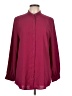 Chico's 100% Polyester Burgundy 3/4 Sleeve Blouse Size Lg (2) - photo 1