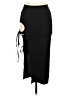 Shein 100% Polyester Black Casual Skirt Size 6 - photo 2