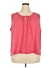 Croft & Barrow Pink Sleeveless Blouse Size 2X - photo 1