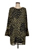 Le Lis 100% Polyester Gold Casual Dress Size M - photo 1