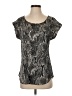 Express Paisley Gray Short Sleeve T-Shirt Size XS - photo 1