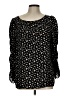 Max Studio 100% Polyester Black 3/4 Sleeve Blouse Size L - photo 1