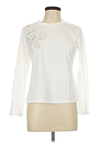 Petite Sophisticate Long Sleeve T-Shirt (view 1)