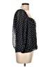 Express Black 3/4 Sleeve Blouse Size L - photo 4