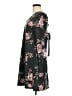 A. Byer Floral Black Casual Dress Size M - photo 5