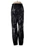 TOBI 100% Polyester Metallic Black Casual Pants Size S - photo 2