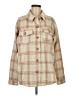LA Hearts Plaid Tan Jacket Size Med - Lg - photo 1