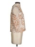 Ann Taylor 100% Polyester Animal Print Ivory Sleeveless Blouse Size XS - photo 4