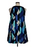 Elle Graphic Blue Casual Dress Size XL - photo 2