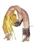 Primark Yellow Pink Scarf One size - photo 1