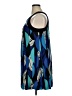 Elle Graphic Blue Casual Dress Size XL - photo 5