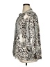Jodifl Animal Print Silver Long Sleeve Blouse Size XL - photo 5