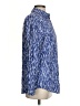J. McLaughlin Print Blue Long Sleeve Button-Down Shirt Size S - photo 4