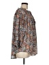 Faveur Brown 3/4 Sleeve Blouse Size M - photo 4
