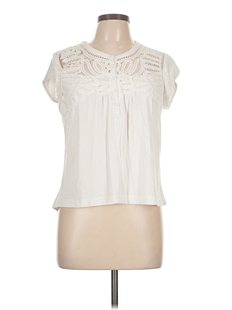 Pre-owned Daniel Rainn Sleeveless T-shirt In White