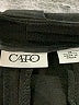 Cato Solid Black Casual Pants Size 12 - photo 7