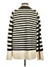 Maeve Stripes Ivory Pullover Sweater Size S - photo 2