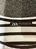 Zara Stripes White Pullover Sweater Size L - photo 7