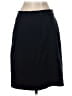 J. McLaughlin Solid Black Casual Skirt Size 4 - photo 2