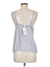 La Miel Silver Sleeveless Blouse Size L - photo 2