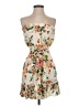 Unbranded Floral Ivory Cocktail Dress Size S (estimated) - photo 1