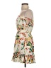 Unbranded Floral Ivory Cocktail Dress Size S (estimated) - photo 5