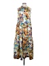Odeeh Print Blue Casual Dress Size M (estimated) - photo 1