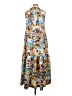 Odeeh Print Blue Casual Dress Size M (estimated) - photo 2