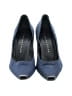 Richard Tyler Blue Heels Size 8 1/2 - photo 2