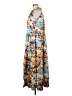 Odeeh Print Blue Casual Dress Size M (estimated) - photo 5