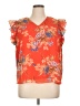 Assorted Brands Orange Sleeveless Blouse Size XL - photo 1