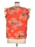 Assorted Brands Orange Sleeveless Blouse Size XL - photo 2