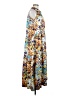 Odeeh Print Blue Casual Dress Size M (estimated) - photo 4