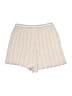 Zimmermann Chevron-herringbone Ivory Shorts Size 12 - photo 2