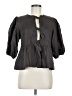 Isalis Gray 3/4 Sleeve Blouse Size M - photo 1