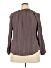 Torrid 100% Rayon Brown 3/4 Sleeve Blouse Size 2X Plus (2) - photo 2