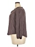 Torrid 100% Rayon Brown 3/4 Sleeve Blouse Size 2X Plus (2) - photo 5