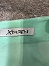 Xtaren 100% Polyester Polka Dots Teal 3/4 Sleeve Blouse Size L - photo 7